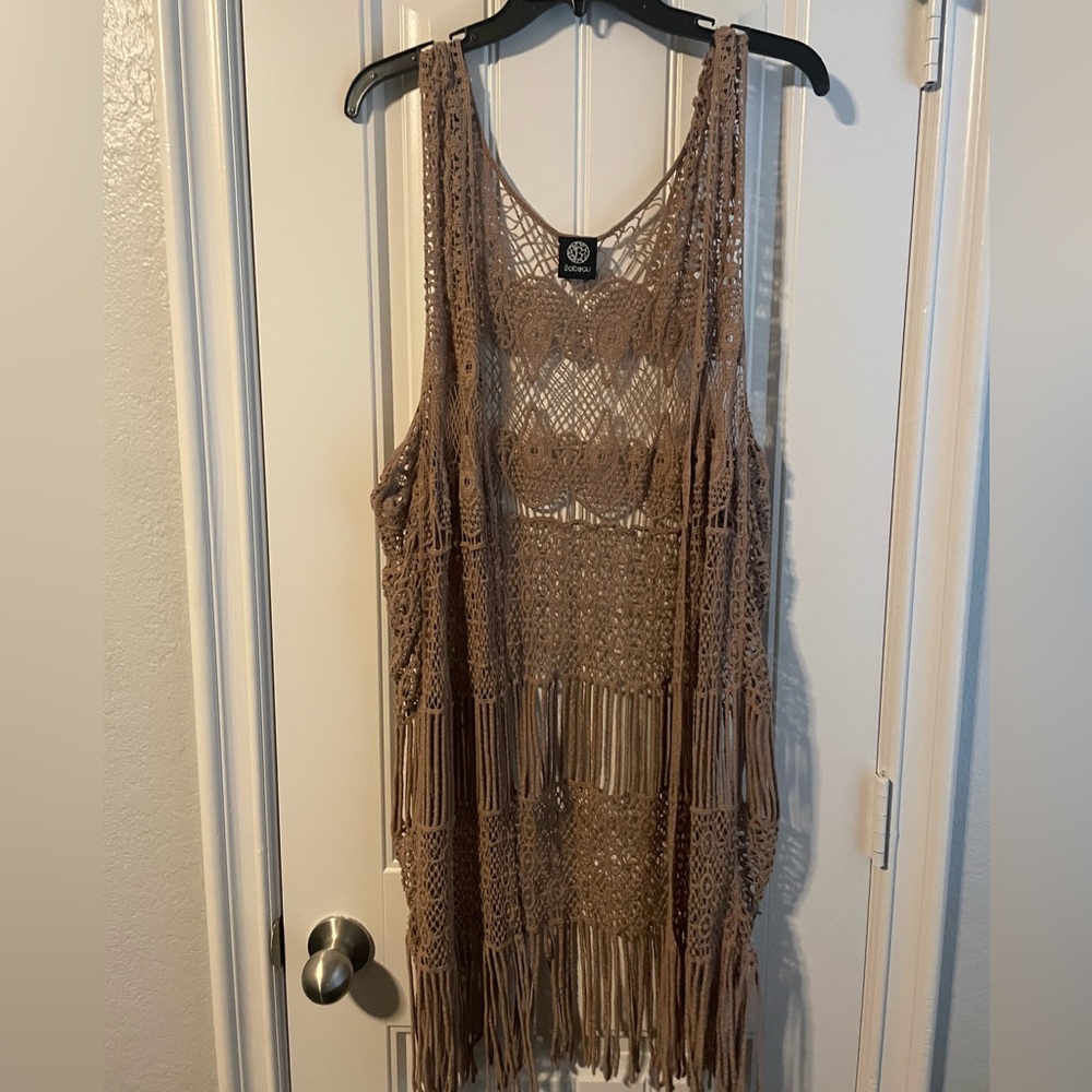 Boho vest cardigan